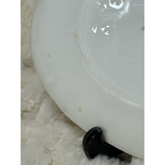 Antique 1890s John Maddock Sons Heumann Oval Platter Pink Color EUC VERY RARE - Picture 12 of 16